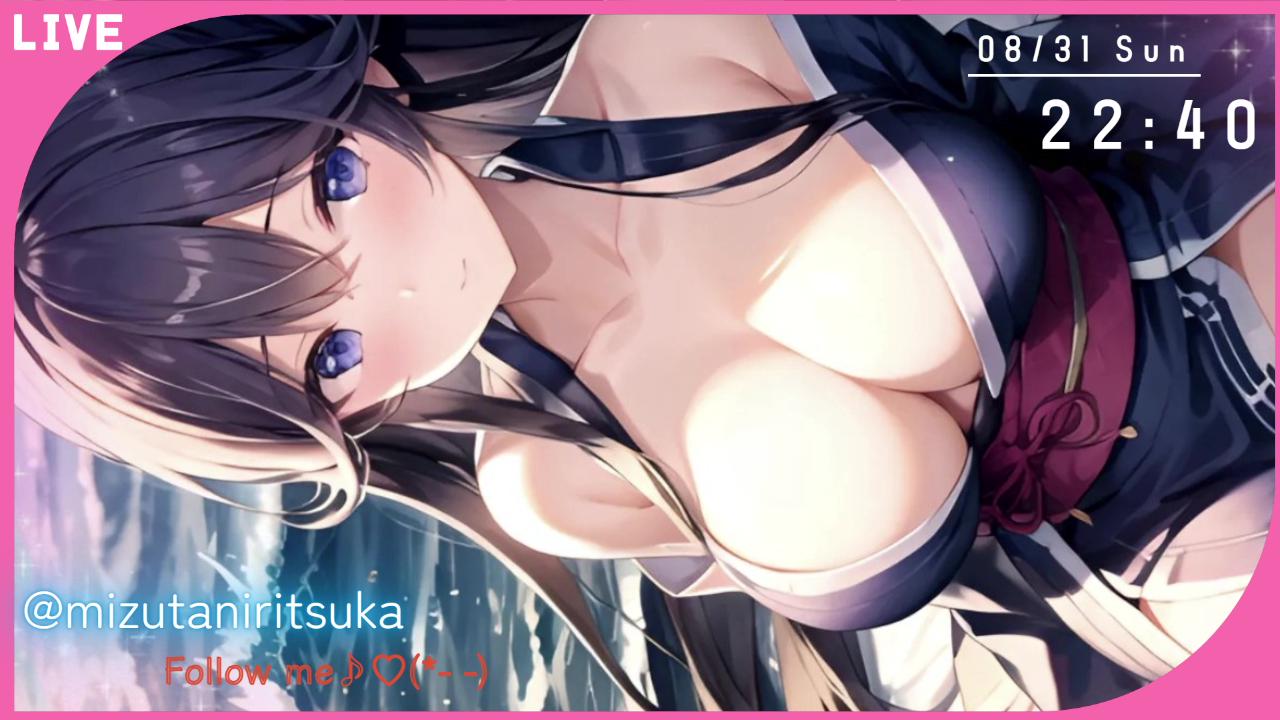 Thumbnail for 【射精カウントダウン/『バイノーラル』配信🗿✨】控えめな性格の女の子と夏の終わりにエッチな思い出をっ…🌊💕【少しだけ早いwithny2周年配信✨】