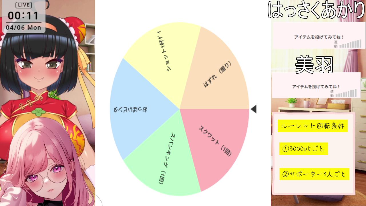 Dinner party (with flowers) [Hassaku Akari/Miu]